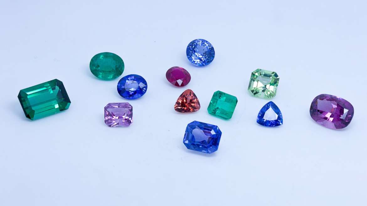 Coloured Gemstones - Gavin Fisher Jewellery